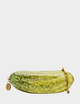 A BIG DILL GREEN Women's Kitsch Food Dill Pickle Crossbody Handbag