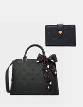 SKULLICIOUS BUNDLE Women's Skull Print Handbag and Wallet