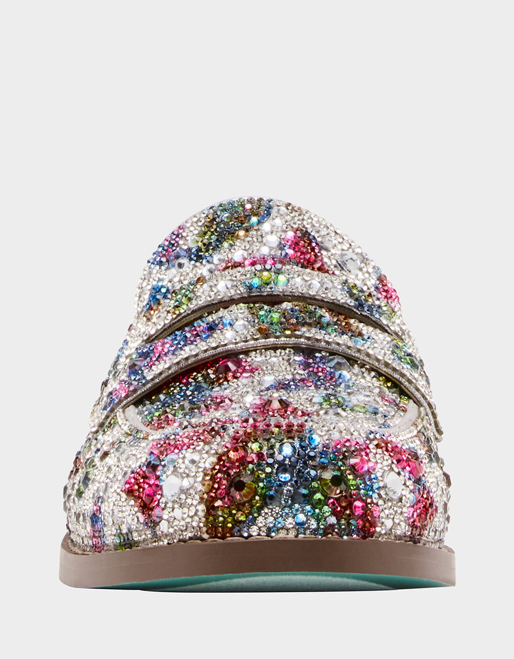 ARON SILVER BUTTERFLY Loafers