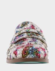 ARON SILVER BUTTERFLY Loafers