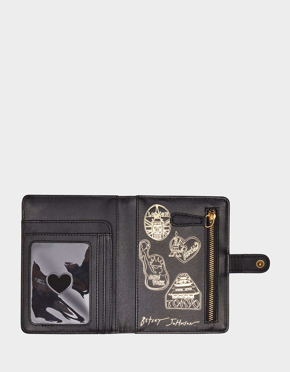 FOREVER HOME WALLET BLACK/MULTI Women's Halloween-Themed Wallet