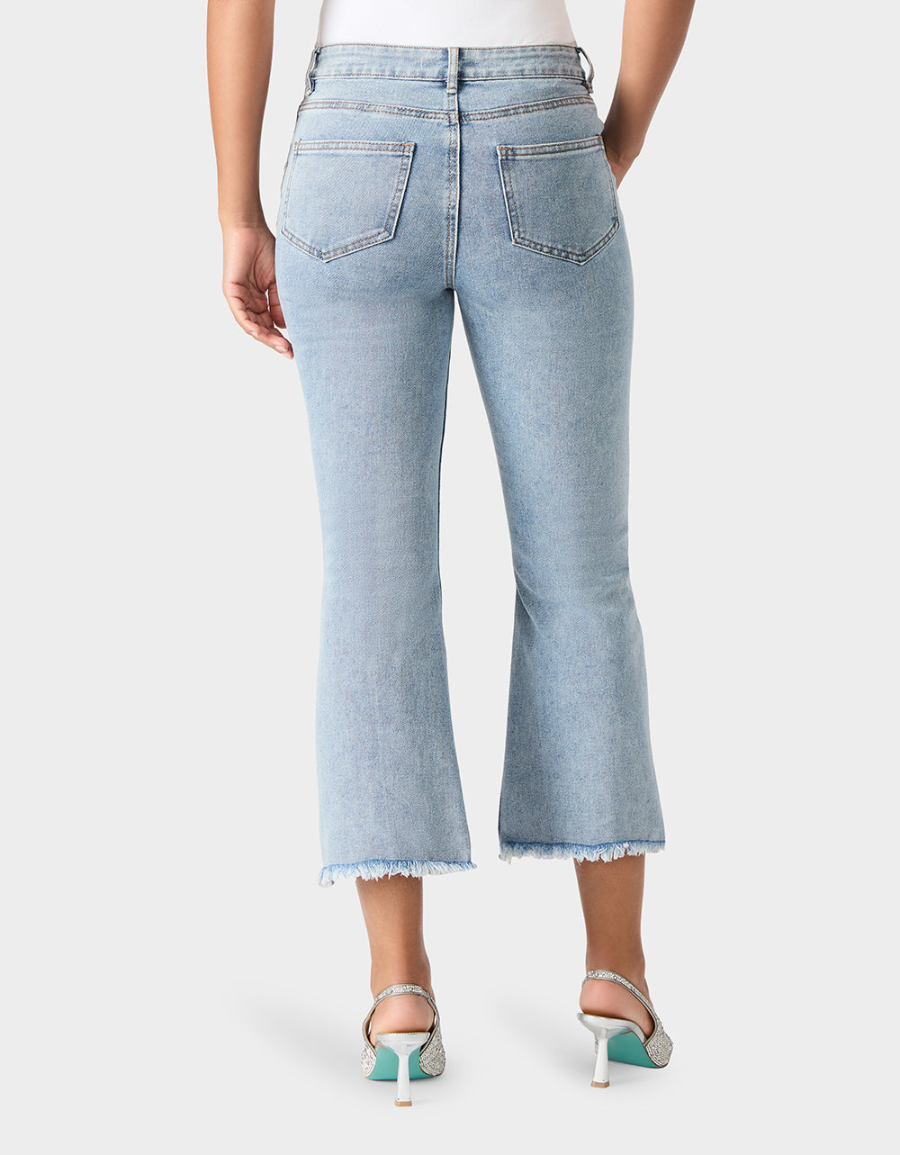 THE JEWELED JEAN DREAM BUNDLE Women's Rhinestone Denim Jacket and Jeans Set