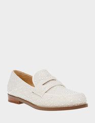 ARON IVORY Pearl Loafers