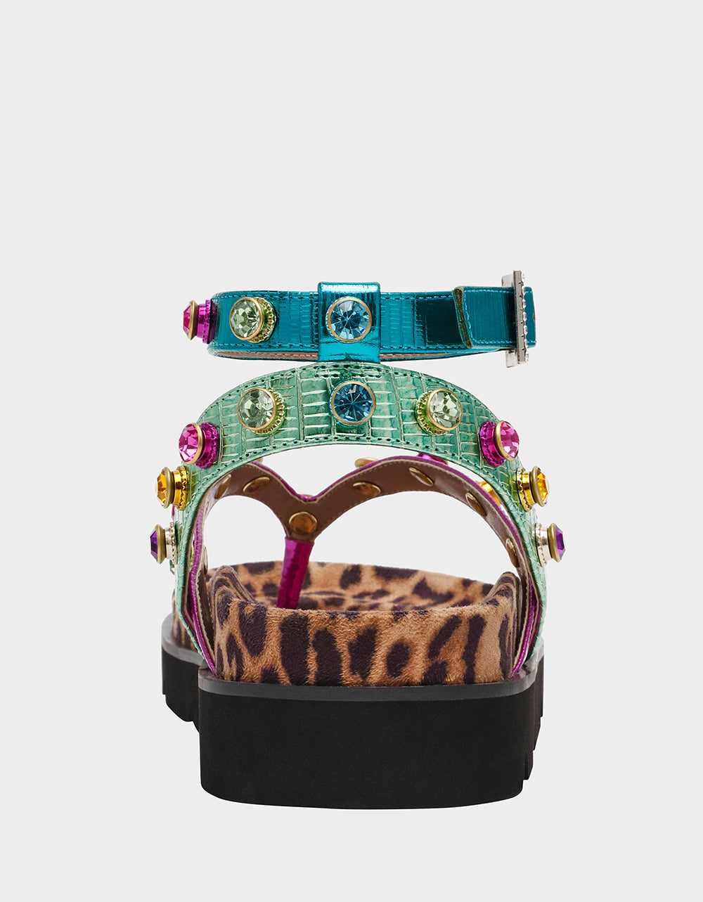 CONLEY METALLIC MULTI Strappy Flatform Sandal